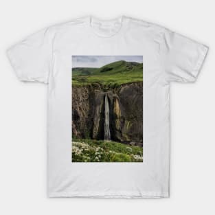 Spekes Mill Mouth Waterfall Devon T-Shirt